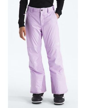 The North Face Kids' Freedom Waterproof Insulated Pants - Purple