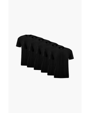 EPIC FITS Crew Neck 6-Pack T-Shirts - Black