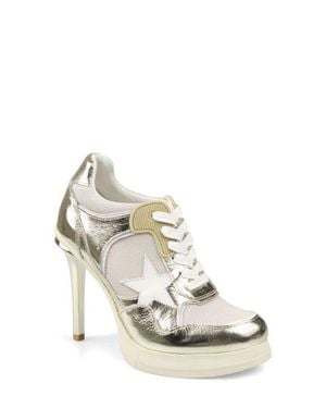 Zigi Stiletto Platform Pump - White