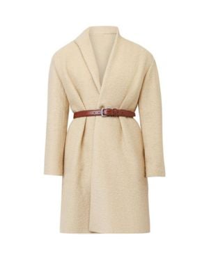 Chuks Collins Robert De Niro High Class Coat & Pant Set - Natural