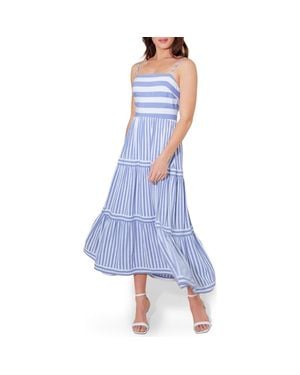 FREEMARKET Stripe Maxi Sundress - Blue