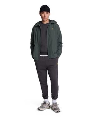 Lyle & Scott Water Resistant Hooded Jacket - Gray