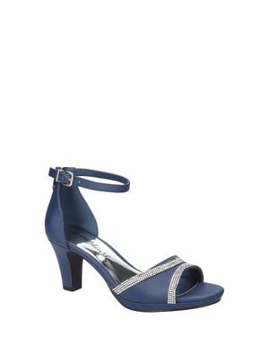 Easy Street Davina Ankle Strap Sandal - Blue