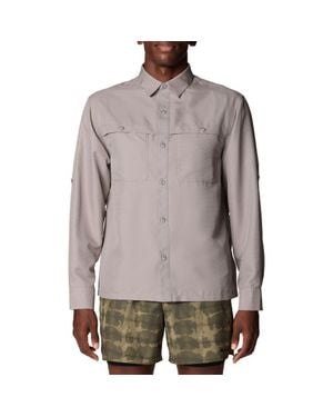 Mountain Hardwear Sun Drift Cooling Long Sleeve Shirt - Brown