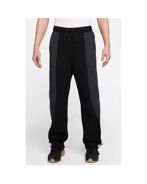 Nike Tech Fleece Two Tone Sweatpants - Black