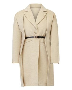 Chuks Collins Kate Middleton Classy Trench Coat - Natural