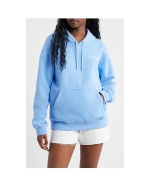 Rip Curl Surf Puff Heritage Hoodie Pullover - Blue