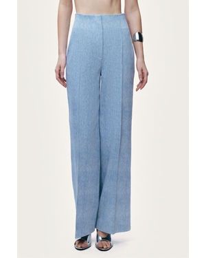 Nocturne Wide Leg Pants - Blue