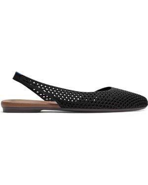 Rothy's The Almond Slingback - Black
