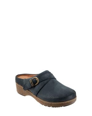 Softwalk Asmara Platform Mule - Gray