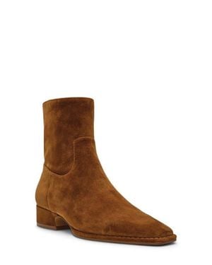 Steve Madden Define Block Heel Bootie - Brown