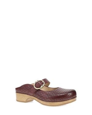 Dansko Blaire Perforated Mary Jane Clog - Multicolor