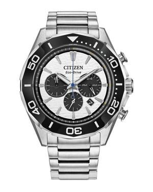 Citizen Endeavor Eco-Drive Chronograph Bracelet Watch, 43Mm - Gray