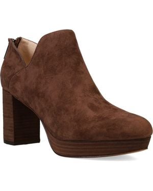 Pelle Moda Lesia Platform Bootie - Brown