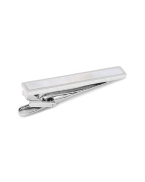 Cufflinks Inc. Ox And Bull Trading Co. Semiprecious Tie Clip - White