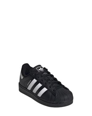 adidas Kids' Superstar Ii Sneaker - Black