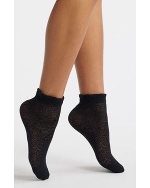Stems Sweet Florence Lace Socks - Black