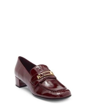 Jeffrey Campbell Book Smart Bit Loafer Pump - Purple