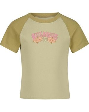 Billabong Kids' Hibiscus Minds Graphic T-Shirt - Green
