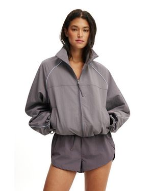 Cotton On Active Offside Windbreaker - Gray