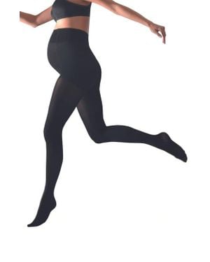 Cache Coeur Activ Soft 70 Denier Maternity Tights - Blue