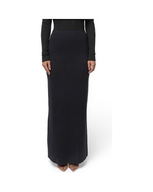 JLUXLABEL London Knit Maxi Skirt - Black