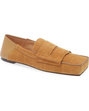 Jacquemus La Croisière The Carrè Penny Loafer - Brown