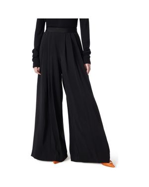 DO by Dee Ocleppo Pleated Wide Leg Pants - Black