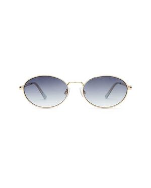 Aire Ephermeris 56Mm Oval Sunglasses - Blue