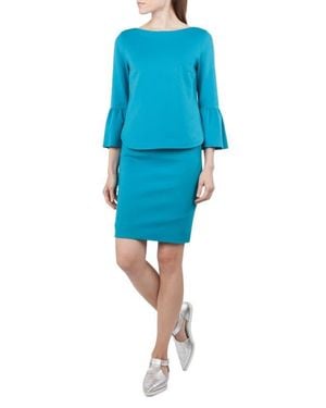 Akris Punto Jersey Miniskirt - Blue