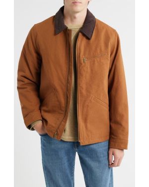 Pendleton Tahoma Canvas Trucker Jacket - Orange