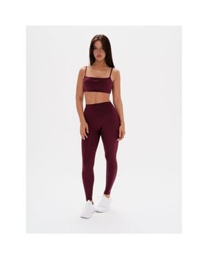 Revyve Active High-Waisted Legging - Red