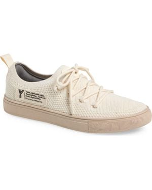 YY Nation Cirrus Hemp & Wool Low Top Sneaker - White