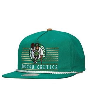 Mitchell & Ness Boston Celtics Ascend Deadstock Snapback Hat - Green