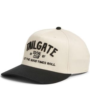 Friday Feelin Tailgate Social Club Baseball Cap - Black