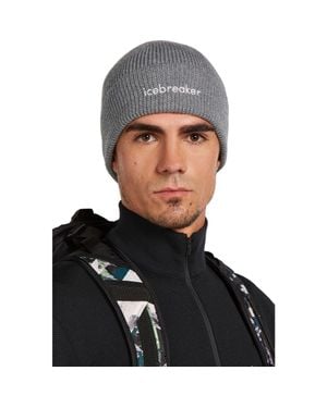 Icebreaker All Day Togue Merino Wool Beanie - Black