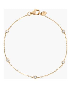 AUrate New York Lab Grown Sapphire Station Bracelet - Metallic