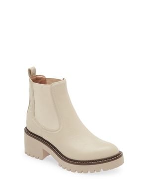 Nordstrom Mia Chelsea Lug Boot - Natural