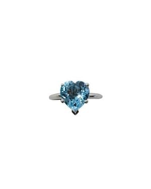 Fry Powers Heart Ring - Blue
