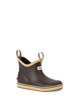 XtraTuf Kids' Ankle Deck Boot - Brown