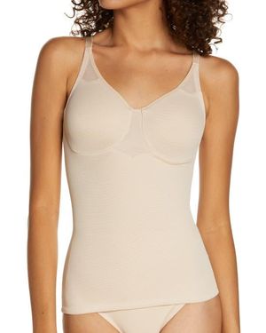 Miraclesuit Sexy Sheer Underwire Shaping Camisole - Natural