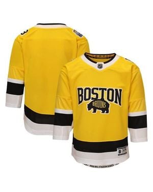 Outerstuff Youth Boston Bruins 2026 Stadium Series Premier Jersey - Yellow