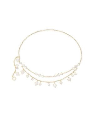Ramy Brook Eliza Chain Belt - White