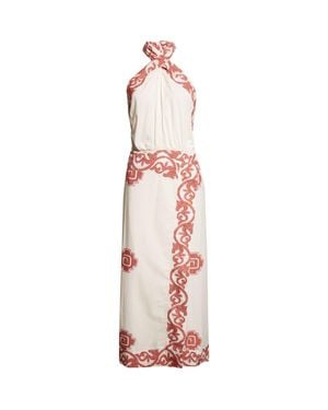 Johanna Ortiz Reinventing Cotton Halter Dress - Pink