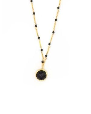 Fair Anita Beaded Drop Necklace - White