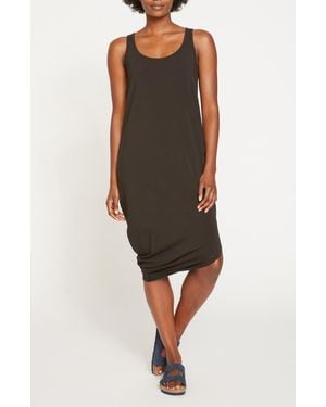 UNIVERSAL STANDARD Iconic Geneva Asymmetric Tank Dress - Black
