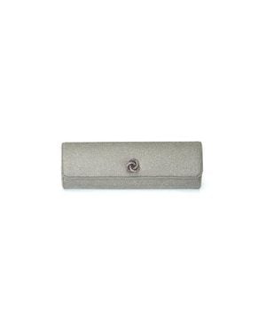 MICHELLE WILHITE The Loulou Clutch - Black