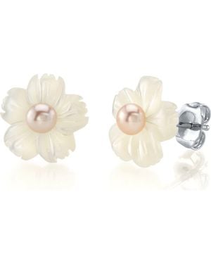 The Pearl Source Freshwater Button - White