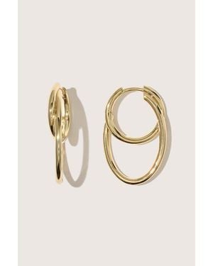 Otiumberg 14Kt Vermeil Loom Earrings - Natural