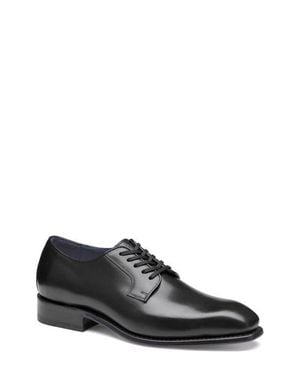 Johnston & Murphy Ashton Plain Toe Derby - Black